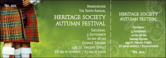 Gillies and Flashes General Admission Ticket Product Front