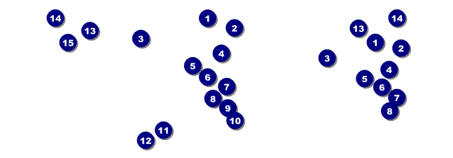 Christmas Ball Blue Event Ticket Front Field Markers