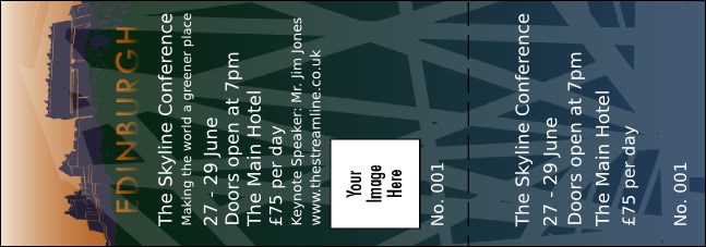 Edinburgh General Admission Ticket Product Front