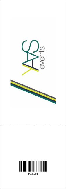 Piano Event Ticket 001 Product Back