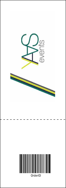 Football Camp Event Ticket Product Back