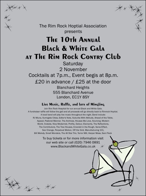 Gala Flyer Product Front