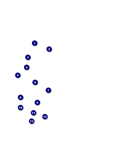 Green Hip Hop Flyer Front Field Markers