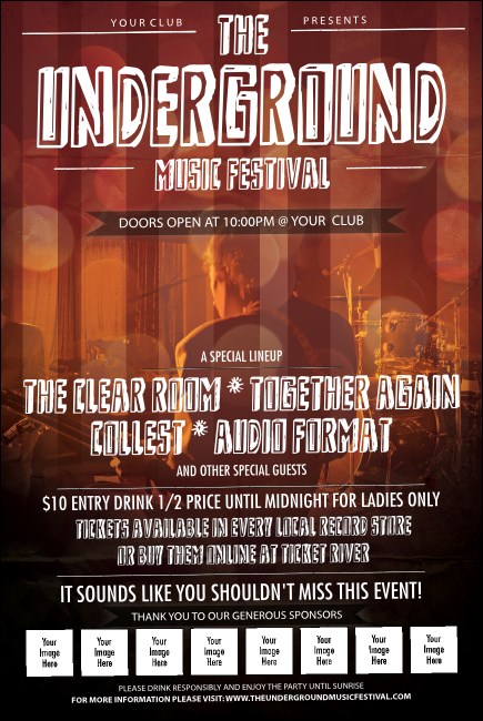 Alternative Music Poster Product Front