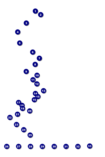 Spider Web Poster 002 Front Field Markers
