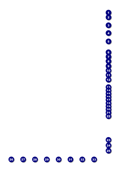 Rock Concert Poster Front Field Markers