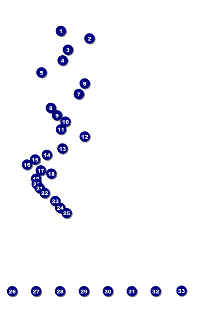 Gala Poster Front Field Markers