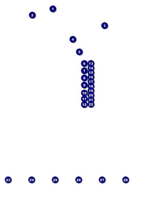 Union Flag 2 Flyer Front Field Markers