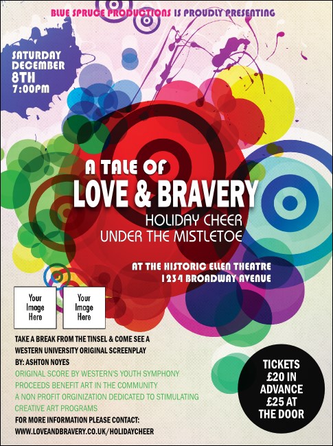 Colour Circles Flyer Product Front
