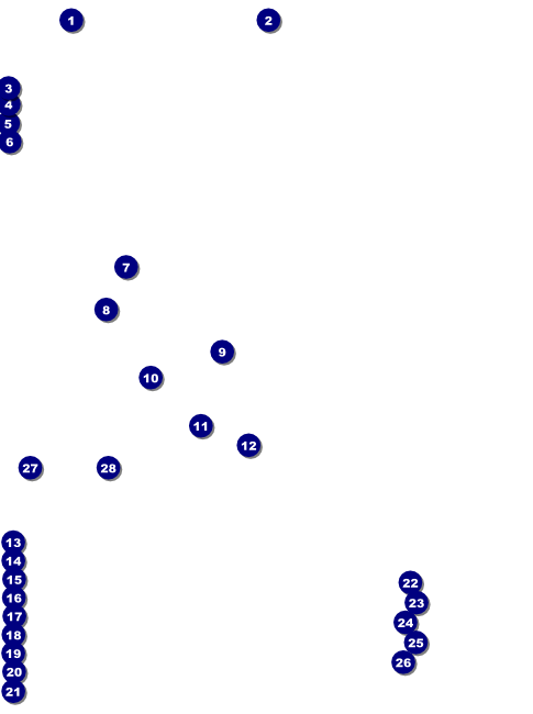 Colour Circles Flyer Front Field Markers