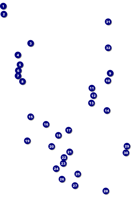 Circle Gala Poster Front Field Markers