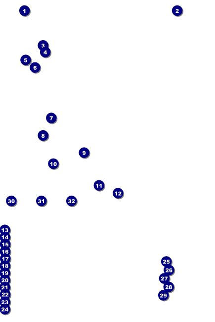 Colour Circles Poster Front Field Markers