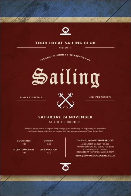 Sailing Poster Product Front