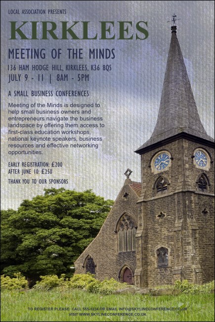 Kirklees Poster Product Front