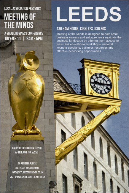 Leeds Poster Product Front
