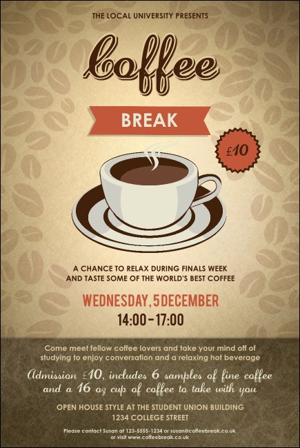 Coffee Poster Product Front