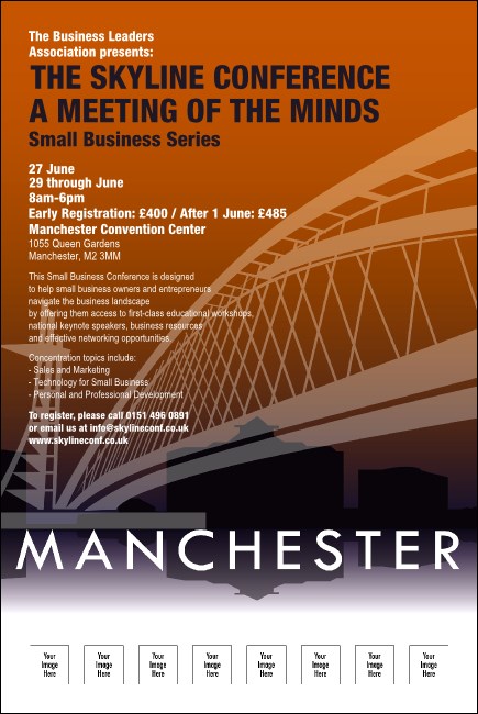 Manchester Poster Product Front