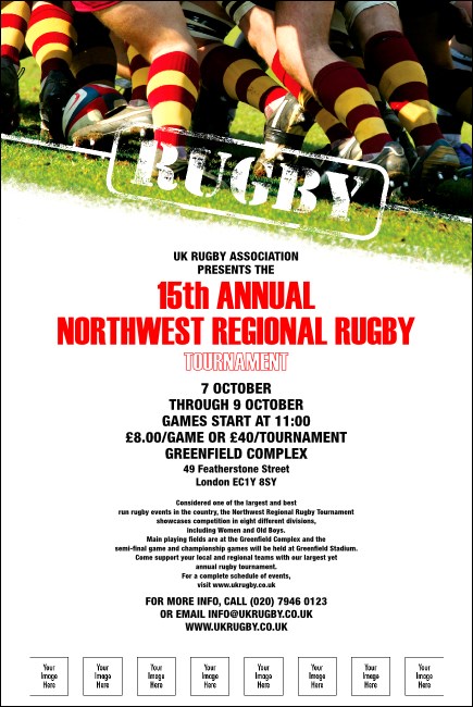 Rubgy Poster Product Front