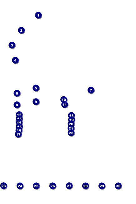 Crab Feed Logo Poster Front Field Markers