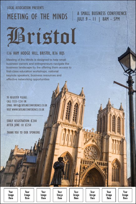 Bristol Logo Poster Product Front