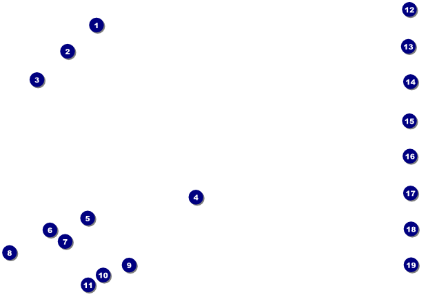 Roller Derby Legs Logo Poster Front Field Markers