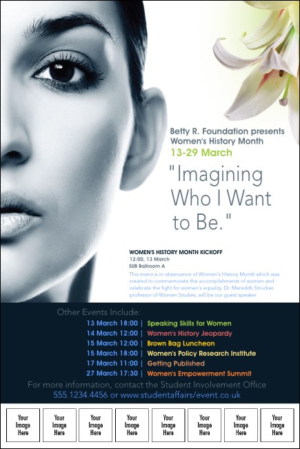 Women Expo 2 Logo Poster Product Front