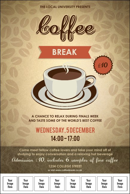 Coffee Logo Poster Product Front