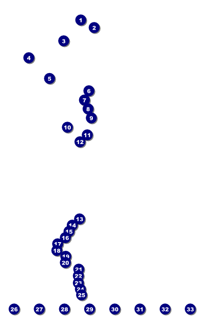 Glitter Prom Poster Front Field Markers