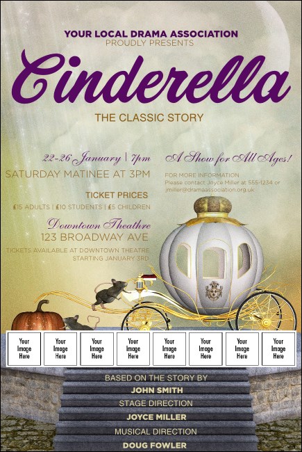 Cinderella Logo Poster Product Front