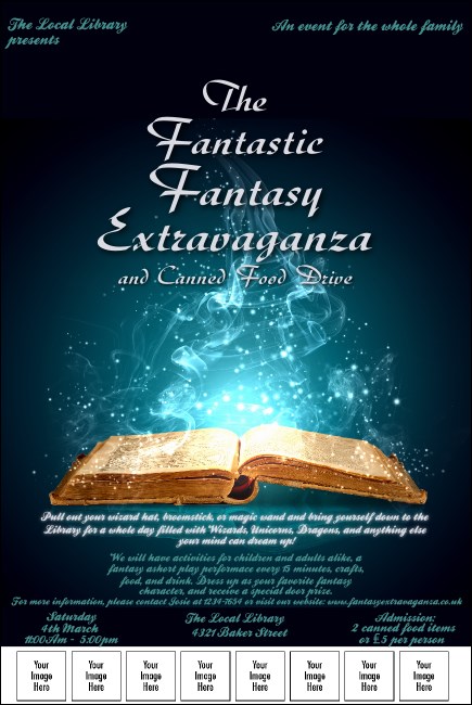 Fantasy Logo Poster Product Front