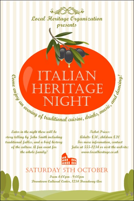 Tuscany Poster Product Front
