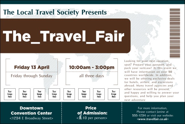 Airline Logo Poster Product Front