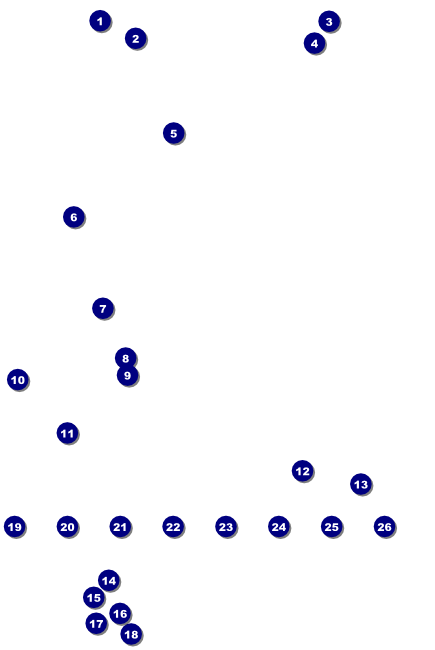 All Purpose Horizon Logo Poster Front Field Markers
