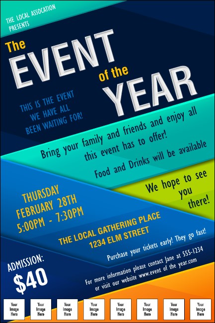 All Purpose Bright Logo Poster Product Front