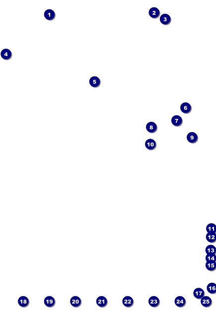 Chinese Logo Poster Front Field Markers