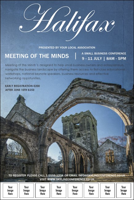 Halifax Logo Poster Product Front