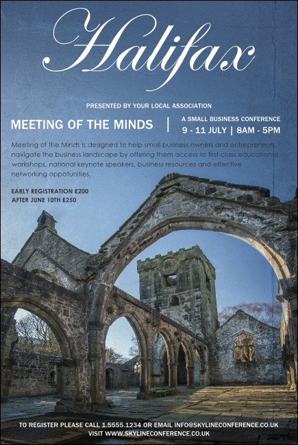 Halifax Poster Product Front