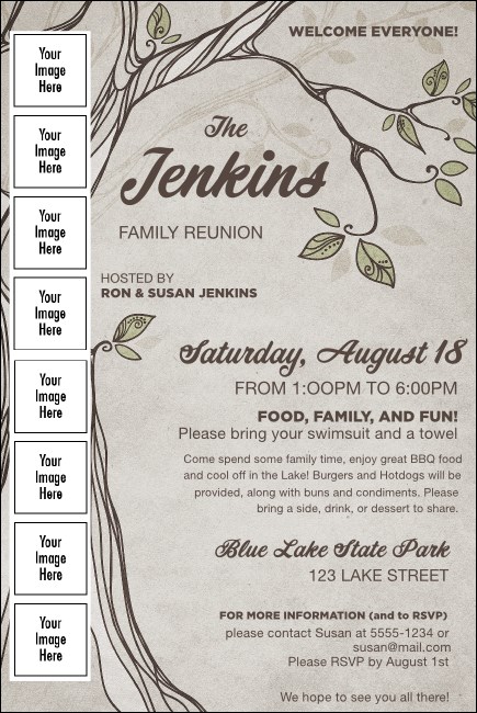 Reunion Logo Poster Product Front