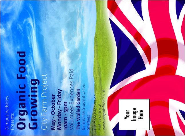 Union Flag 2 Invitation Product Front