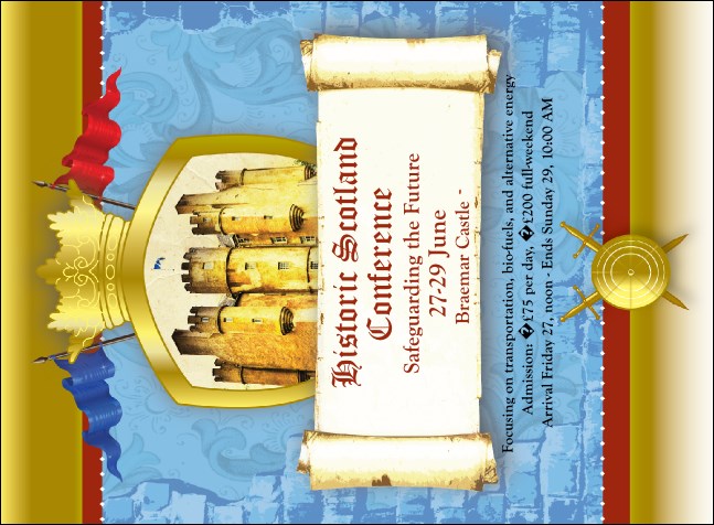 Castle Invitation Product Front