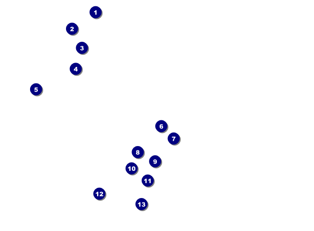 Black and White New Year"s Invitation 001 Front Field Markers