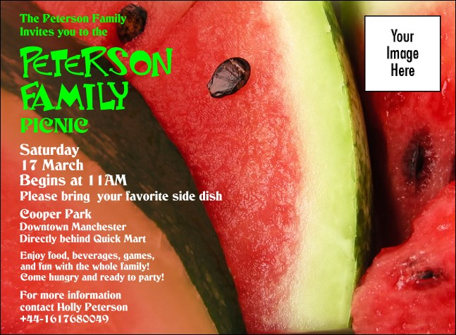 Summer Invitation 001 Product Front