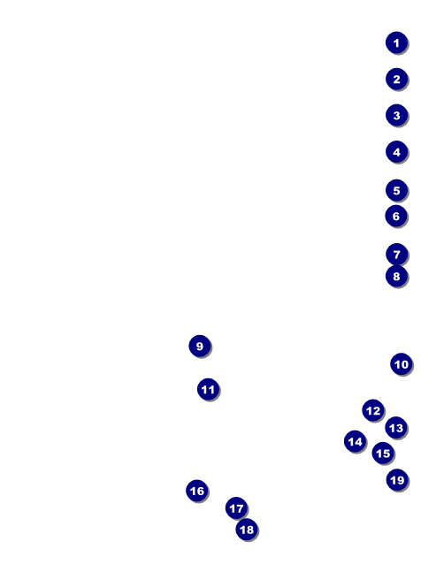 Champagne Bistro Invitation Front Field Markers