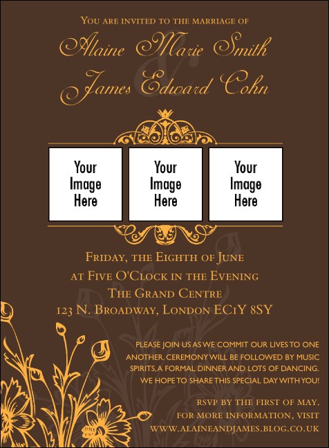 Wedding Classic Invitation Product Front
