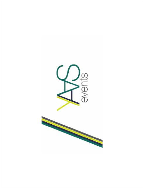 Run for a Cause Blue & Green Invitation Product Back