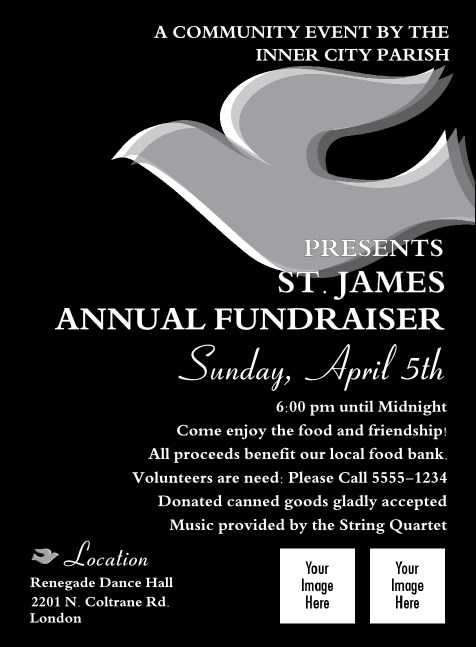 Peace Dove Invitation Product Front