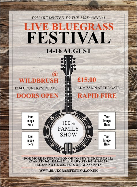 Banjo Invitation Product Front