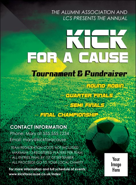 Football Field Invitation