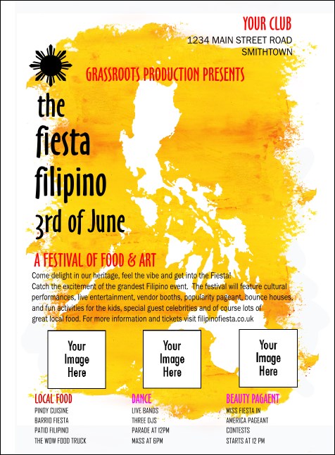 Philippines Invitation Product Front