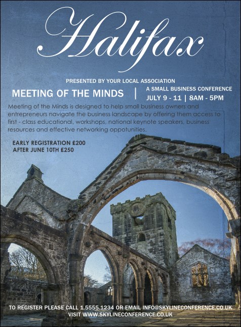 Halifax Invitation Product Front